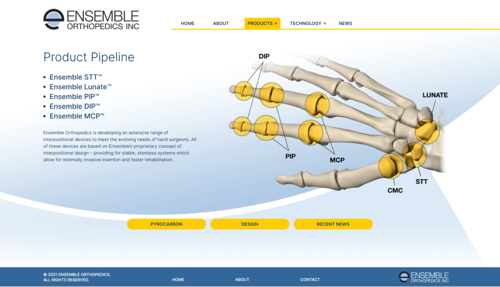 Ensemble Orthopedics screenshot