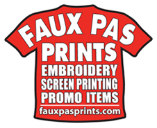 Faux Pas Prints logo