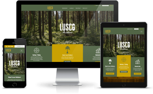 Lusco Outdoors website